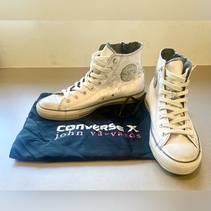 Converse John Varvatos side zip high top (size 10)